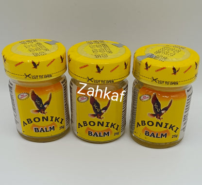 Aboniki Balm Relieves pain, aches, backaches, cold -25g