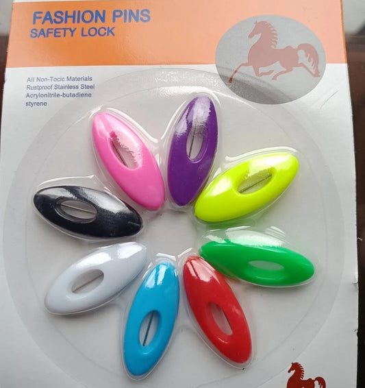 HIJAB PINS X 2packets  8colours SNAG-FREE HIJAB PINS SCARF PINS FASHION PINS