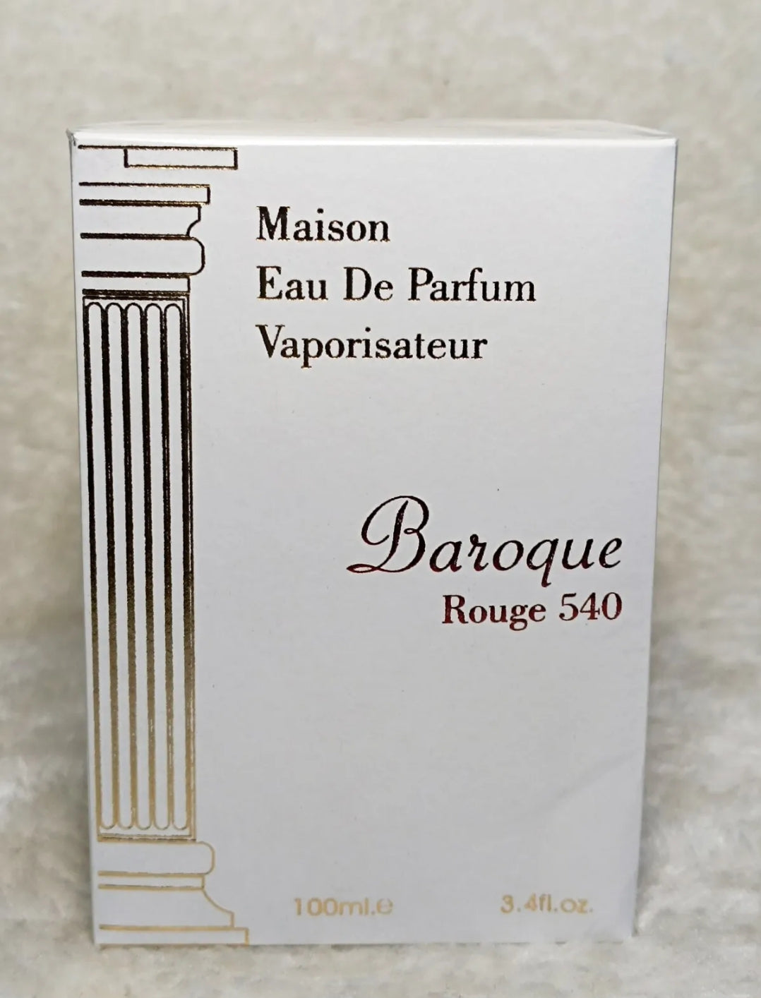 Baroque Rouge 540 100ML BY MAV EAU DE PARFUM NATURAL SPRAY