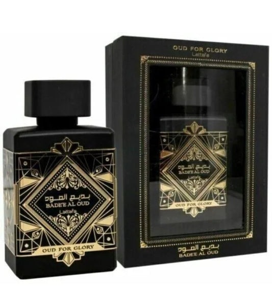 Badee al Oud ( Oud for Glory)by Lattafa Lavender Patchouli Amber Ageroud 100ml