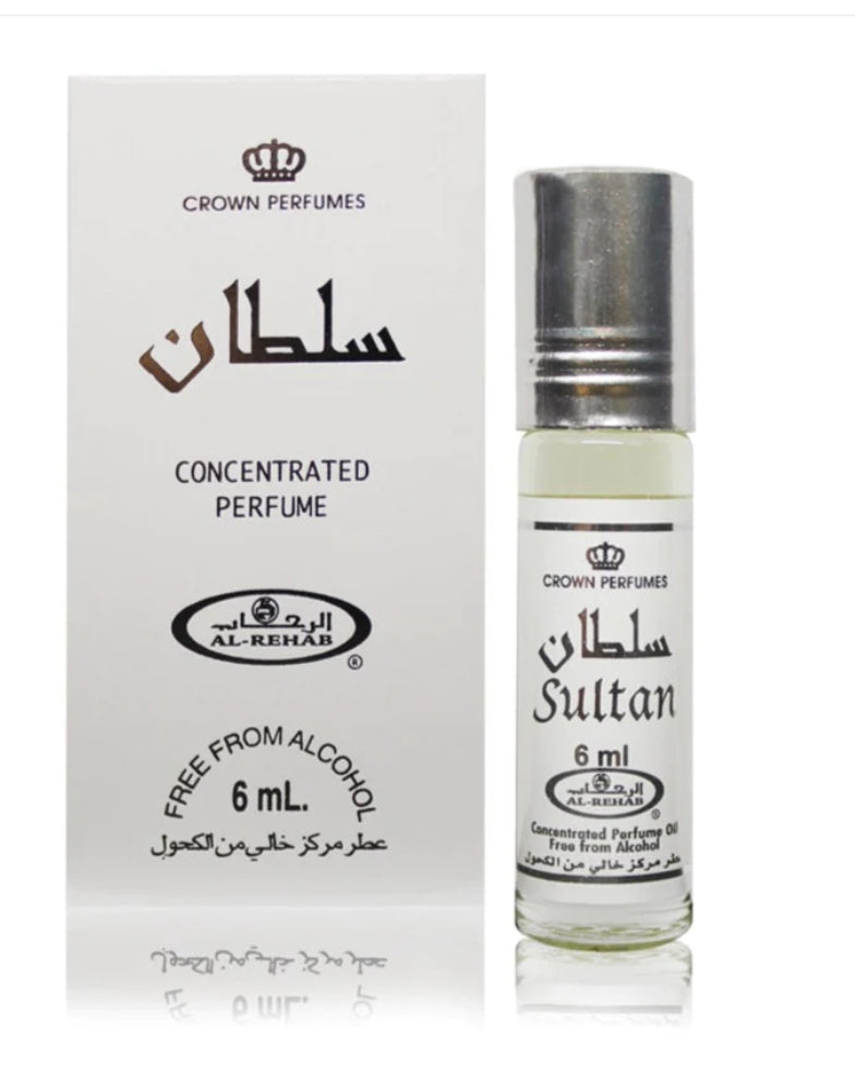 Sultan Perfume Oil 6ml X 6 By Al Rehab