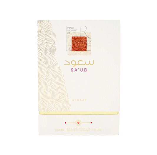 Sa’ud by Asdaaf Eau De Perfume For Unisex  Fragrance  By  Lattafa  100 ML