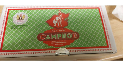 Camphor (Kafura Pelebe). 8 Blocks In 1 Row. Refined Camphor.