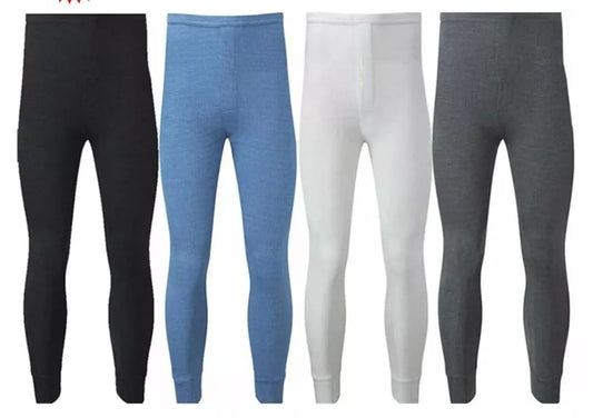 3 Pack Mens Thermal Trousers Long Johns Warm Underwear Baselayer Bottom Thermals