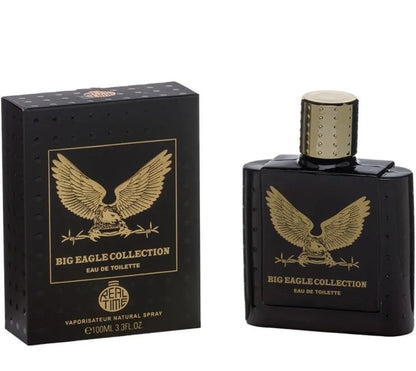 Big Eagle Black 100ml Mens EDT  For Men Gift Fragrance